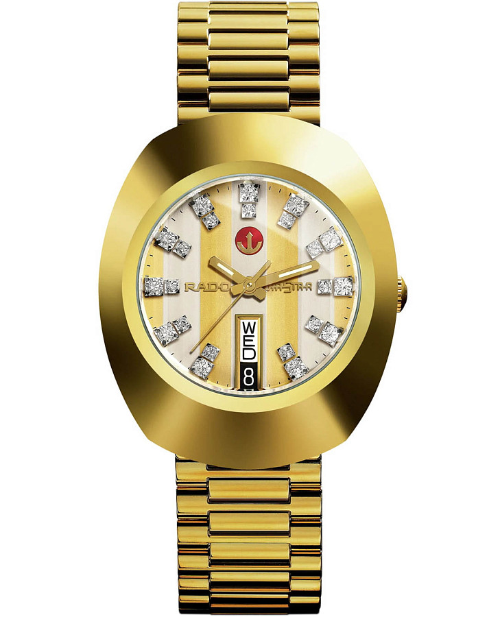 Часы Rado The Original Automatic R12413803 — мужские, золотой