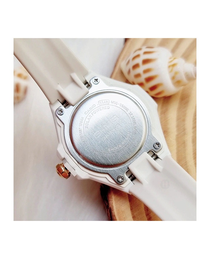 Часы Casio Baby-G MSG-S500G-7ADR — полимер, женские