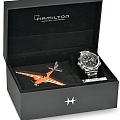 Швейцарские механические часы Hamilton Khaki Aviation X Wind Day Date Auto Chrono H77796135, фото 4