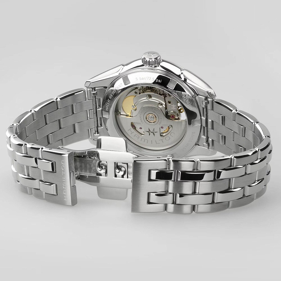 Часы Hamilton Jazzmaster Open Heart Lady Auto H32215100 — красный, механические