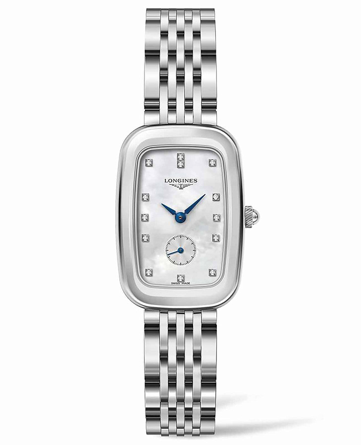 Часы Longines Equestrian Collection L6.142.4.87.6 — женские, перламутровый