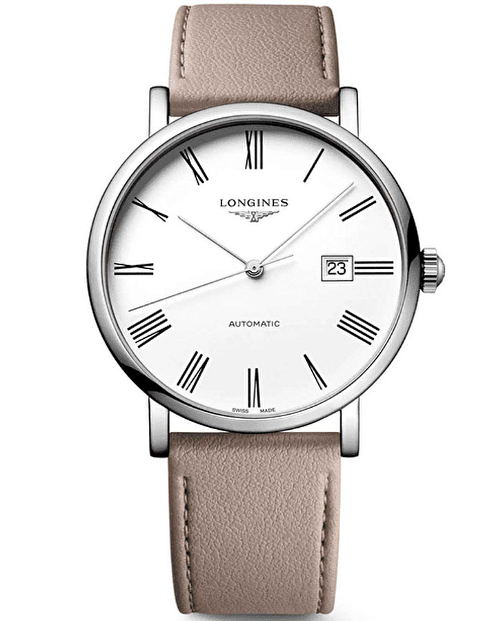 Часы Longines Elegant Collection L4.911.4.11.0 — мужские, белый