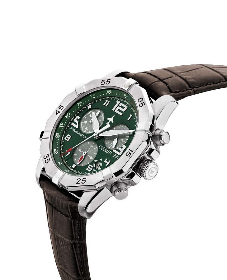 Часы Cerruti 1881 Manciano CIWGC2224402 — кожаный, мужские
