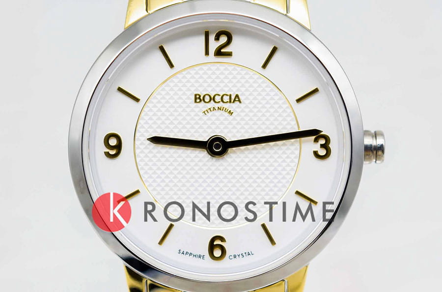 Часы Boccia Titanium Circle-Oval 3371-04 — титан, Германия