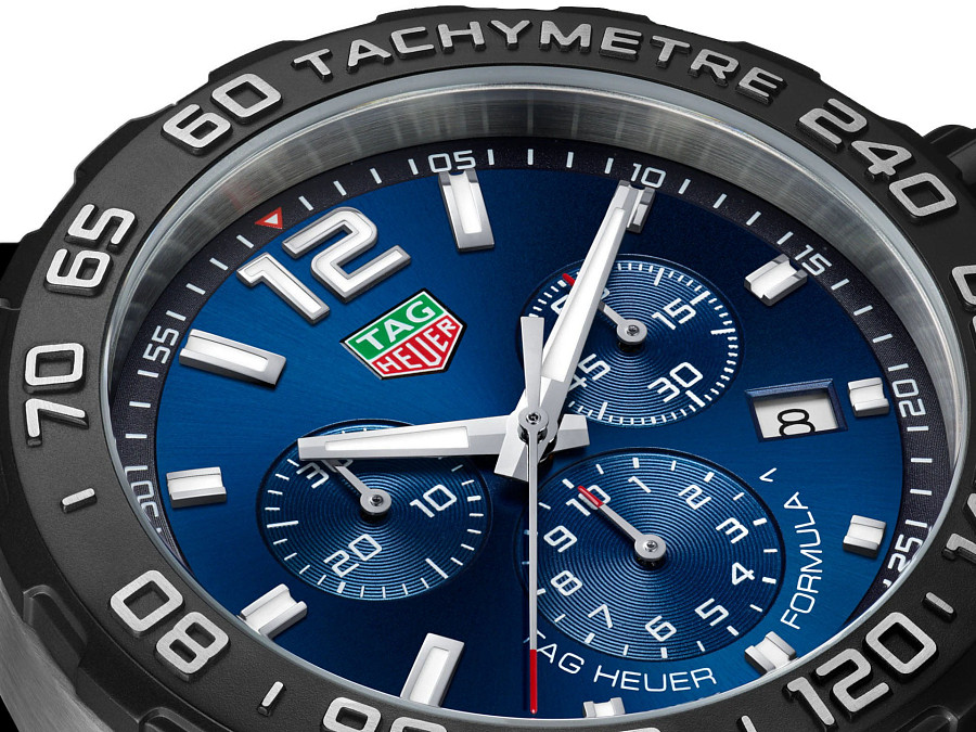 Часы TAG Heuer Formula 1 Chronograph CAZ101AV.BA0842 — механические, сталь