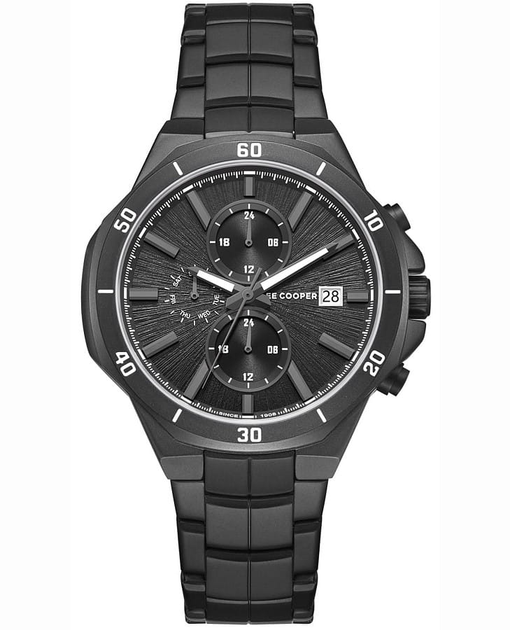 Часы Lee Cooper LC08087.660 — мужские, черный
