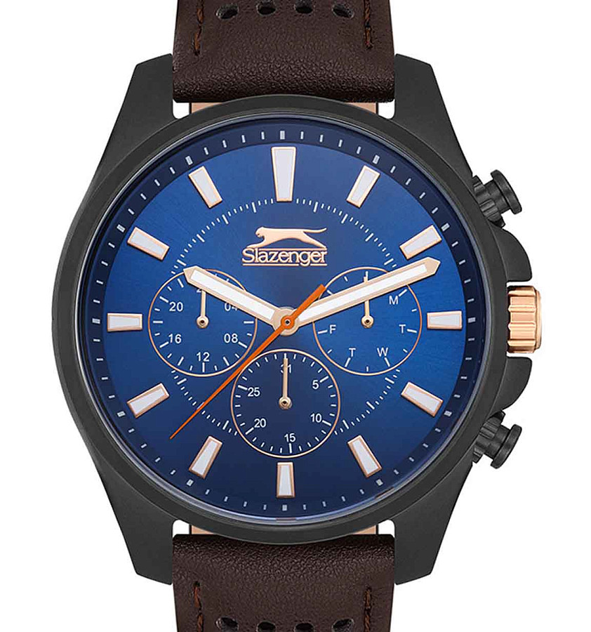 Часы Slazenger SL.09.2134.2.05 — кварцевые, металл суперметалл
