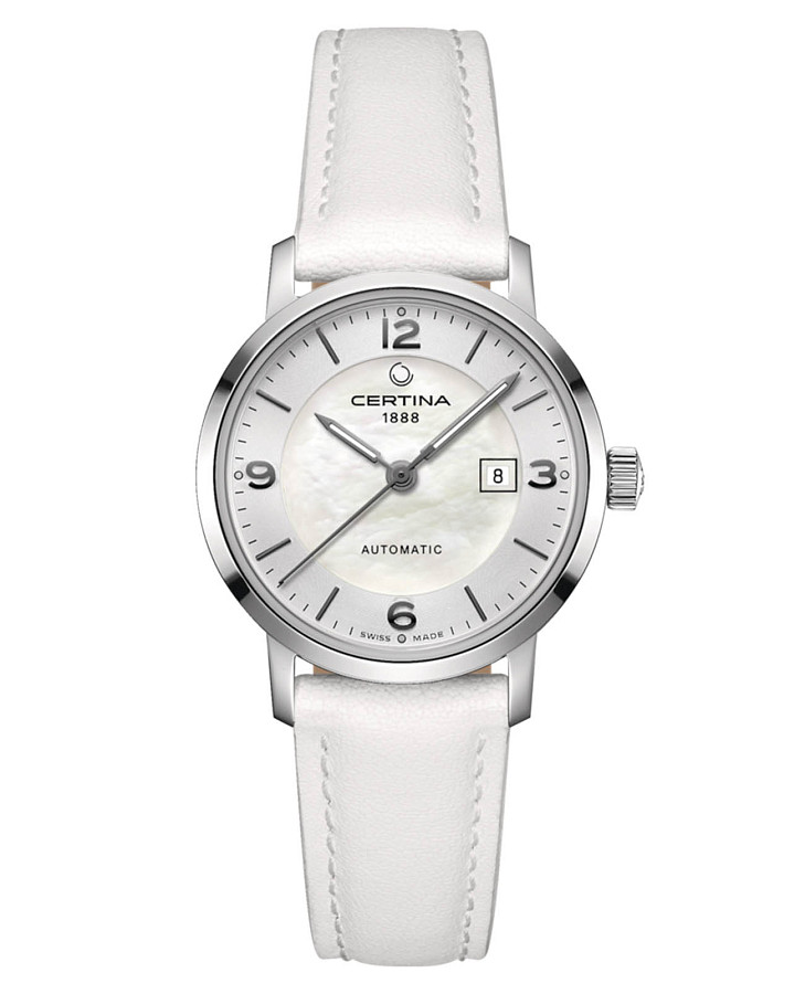 Часы Certina DS Caimano Lady C035.007.17.117.00 — женские, перламутровый