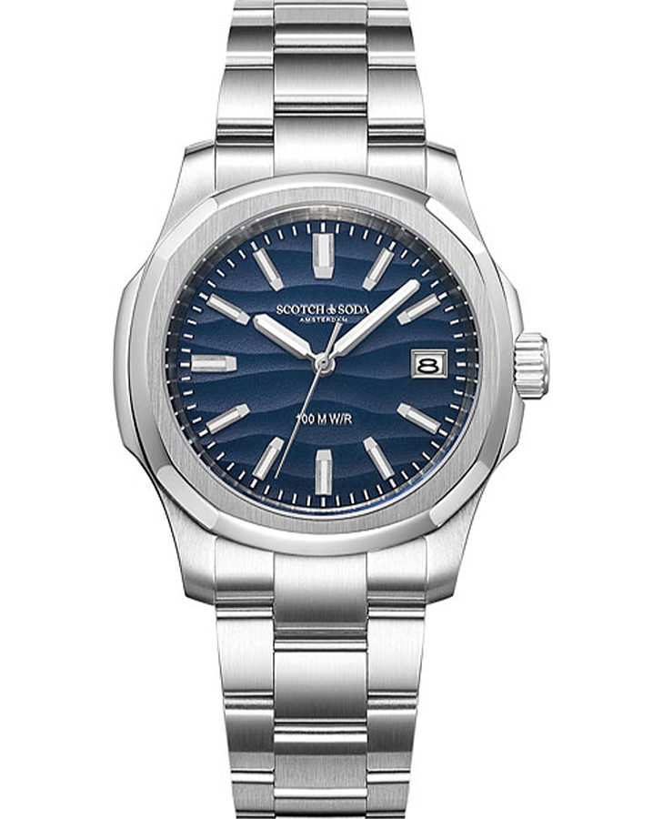 Часы Scotch&Soda SSM.120B — мужские, синий