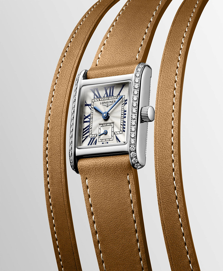Часы Longines Mini Dolcevita L5.200.0.71.0 — кожаный, женские