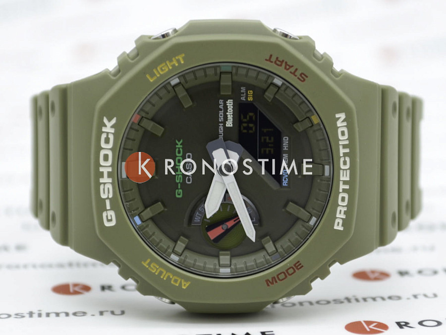 Часы Casio G-Shock GA-B2100FC-3ADR (GA-B2100FC-3A) — электронные, Япония, мужские