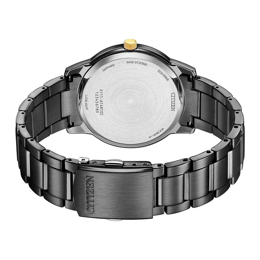 Часы Citizen Eco-Drive BM6976-72E — мужские, нержавеющая сталь с ip-покрытием