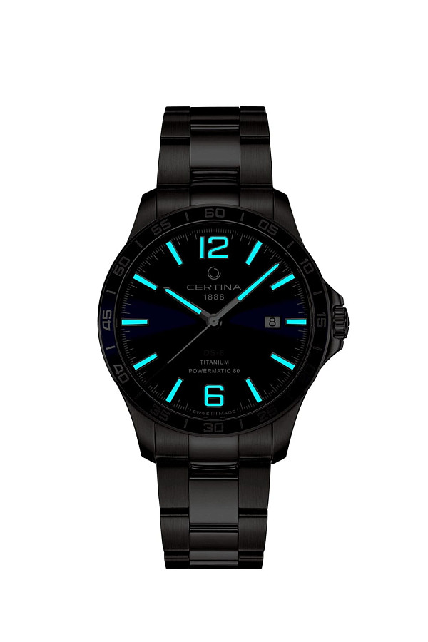 Часы Certina DS-8 C033.807.44.047.00 — мужские, серебристый