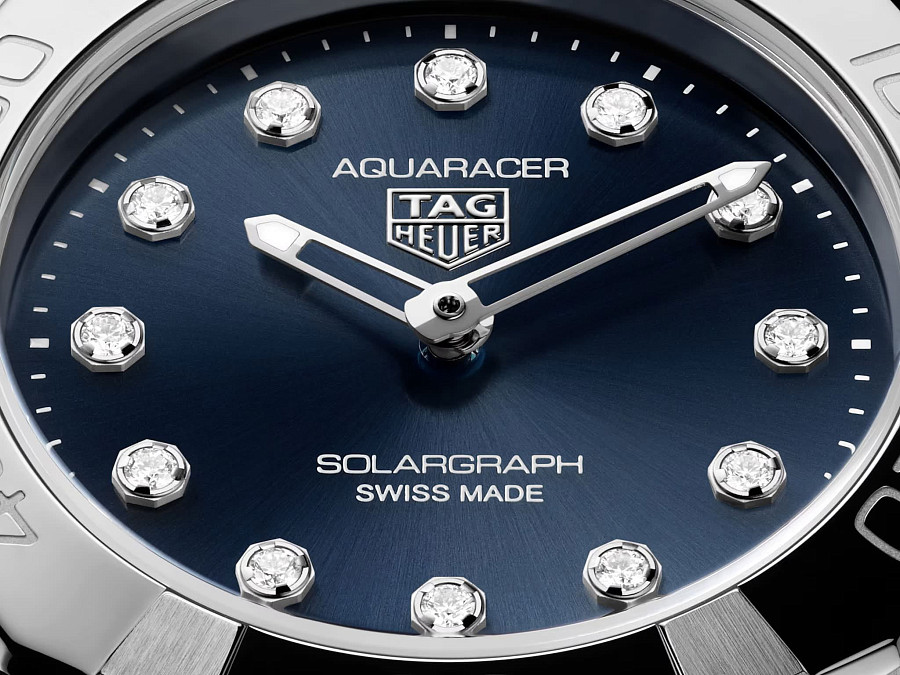Часы TAG Heuer Aquaracer Professional 100 Solargraph WBP141E.BA0049 — сталь металл, Швейцария