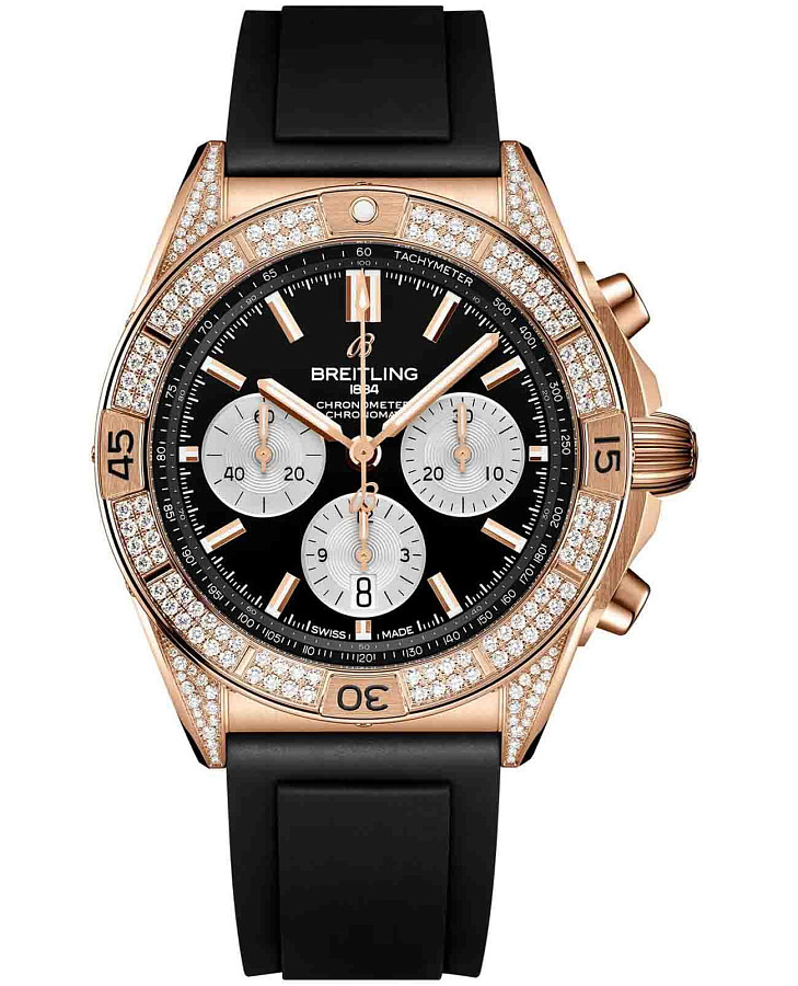 Часы Breitling Chronomat B01 42 mm RB0134721B1S1 — мужские, черный