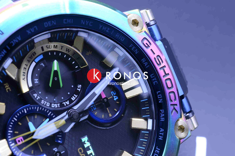 Часы Casio G-Shock Premium MTG-B1000RB-2A — полимер, мужские