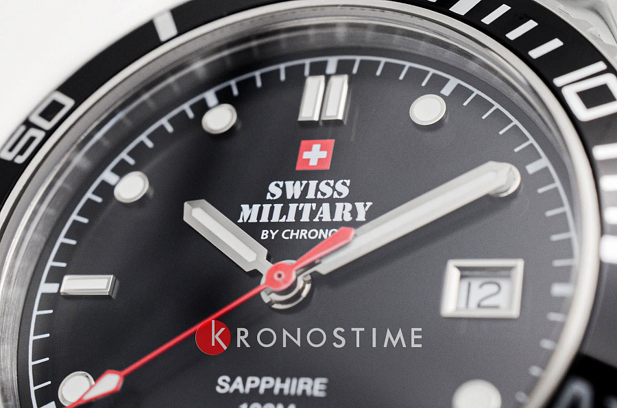 Часы Swiss Military by Chrono Sports SM34109.01 — Швейцария, кварцевые