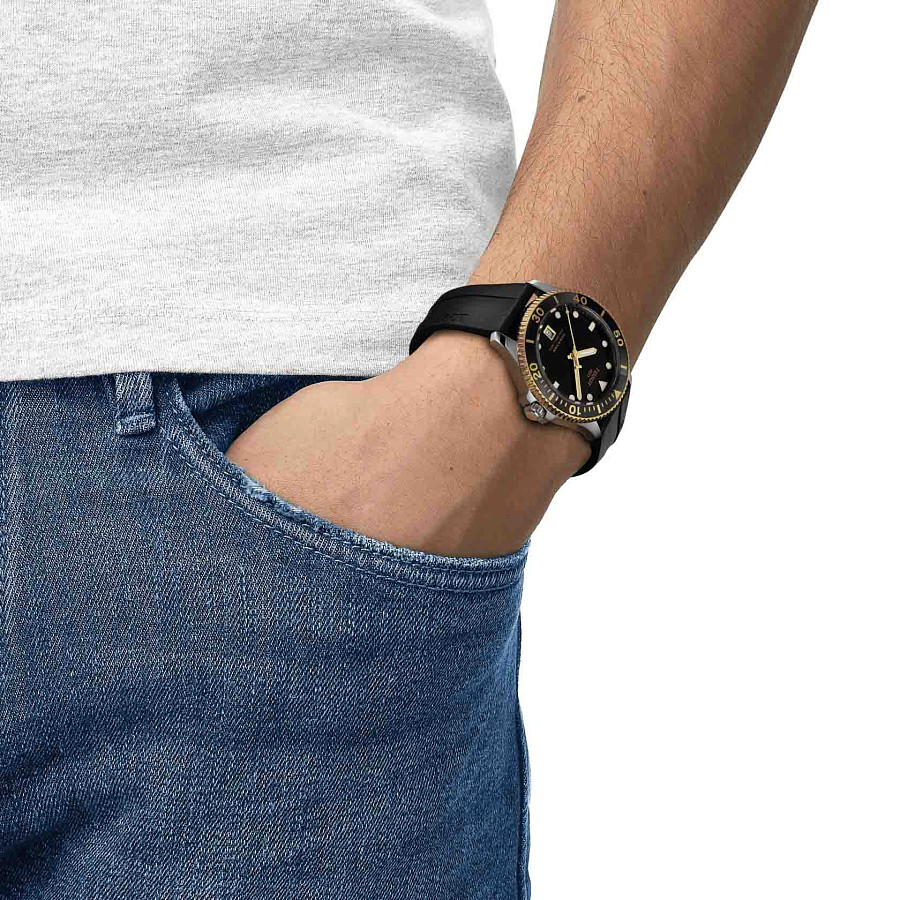 Часы Tissot Seastar 1000 T120.410.27.051.00 — кварцевые, металл сталь