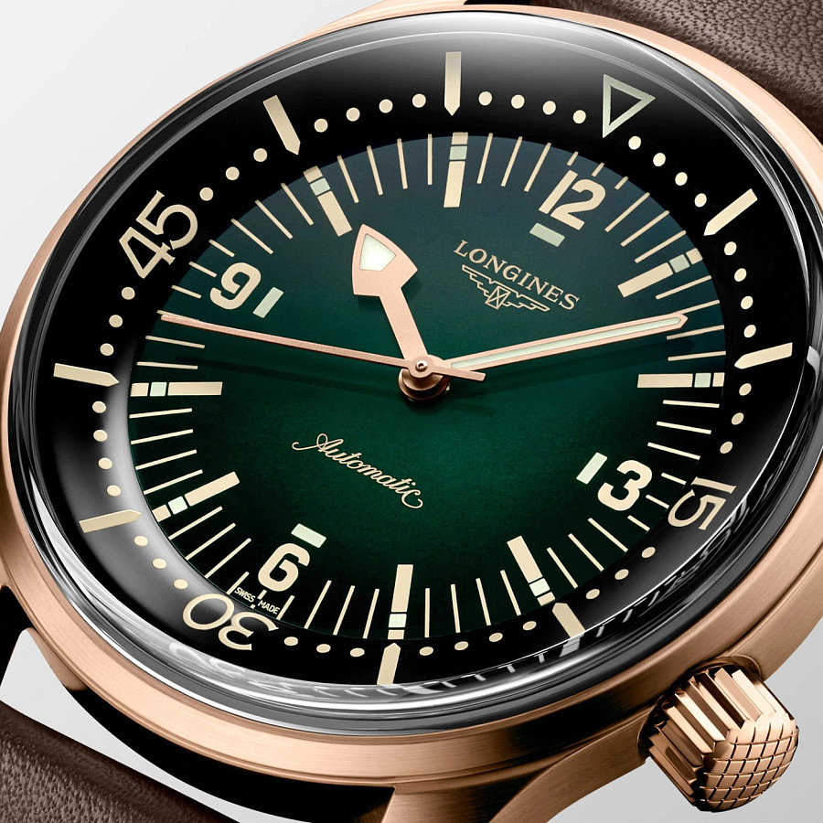 Часы Longines Legend Diver Watch L3.774.1.50.2 — механические, Швейцария, мужские
