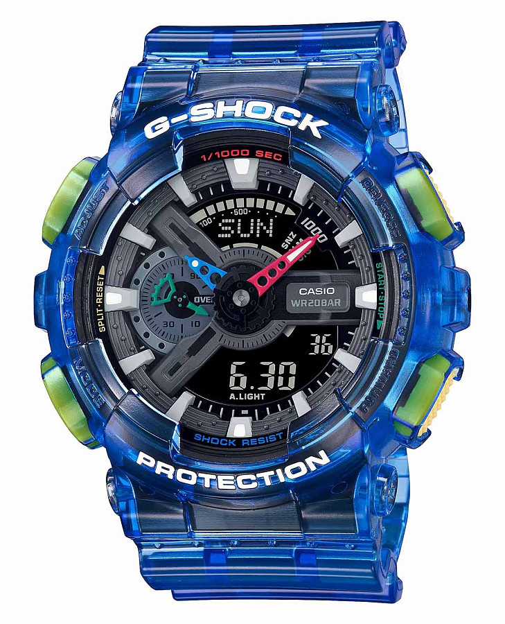 Часы Casio G-Shock GA-110JT-2ADR (GA-110JT-2a) — мужские, цветной