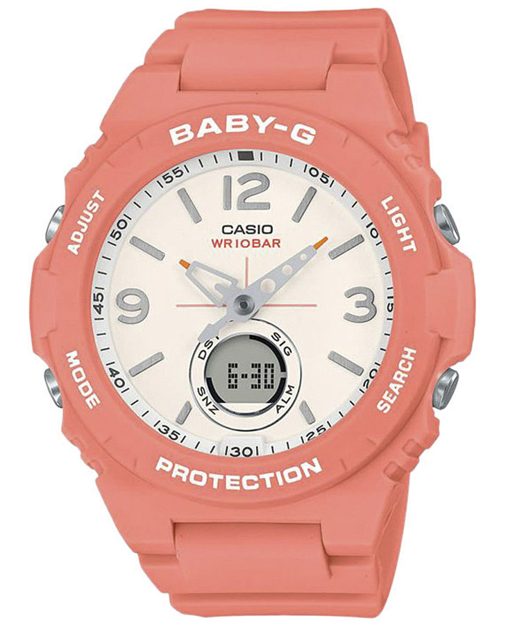 Часы Casio Baby-G BGA-260-4A — женские, белый