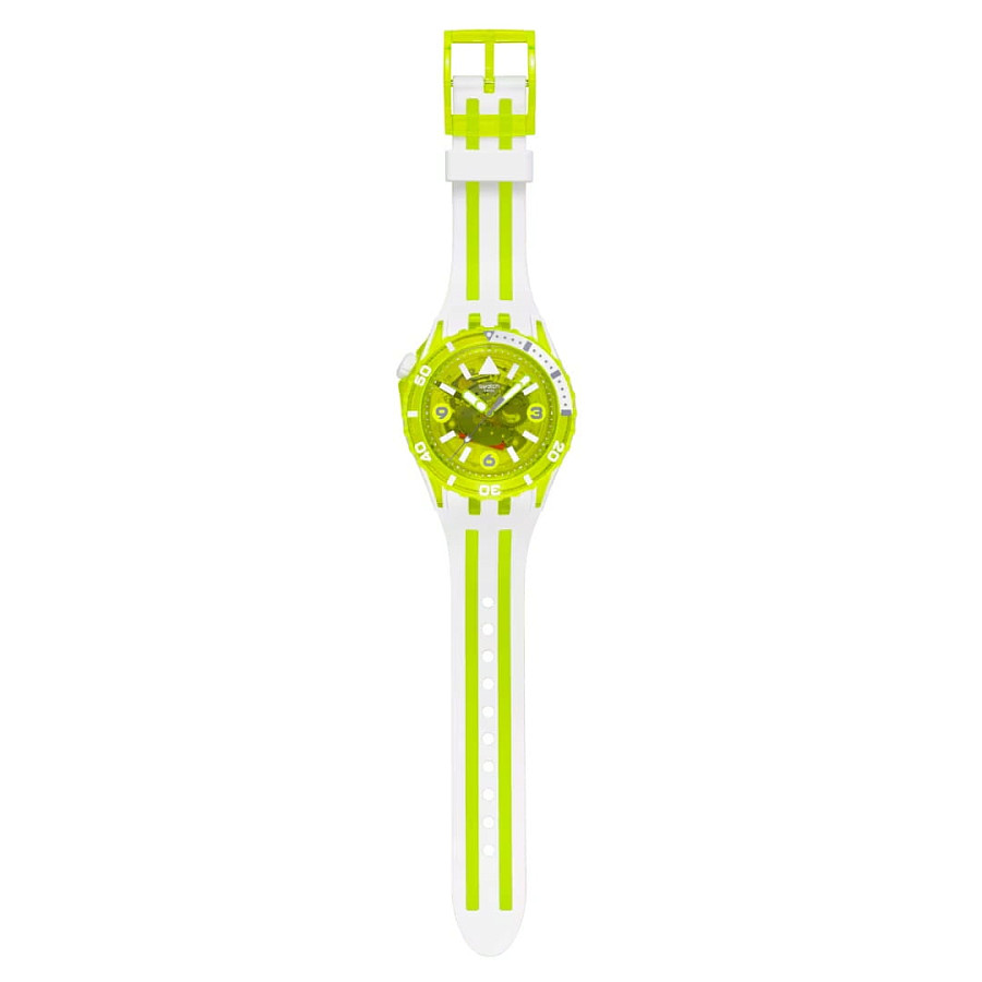 Часы Swatch Egg Yolk SSCU09J100 — силикон, мужские