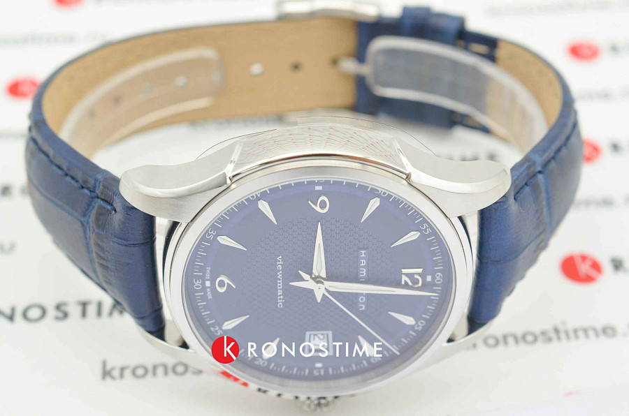Часы Hamilton Jazzmaster Viewmatic Auto H32515641 — мужские, кожаный