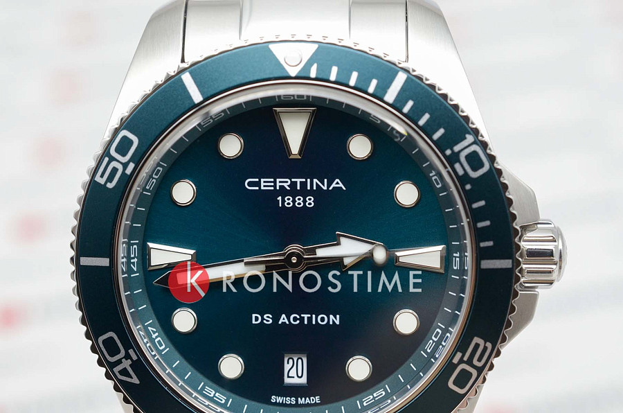 Часы Certina DS Action C048.410.11.091.00 — металл сталь, Швейцария