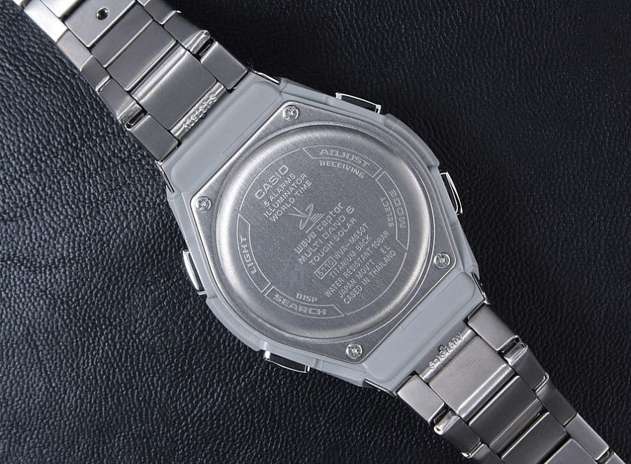 Часы Casio Wave Ceptor WVA-M650TD-1A — пластик металл титан, Япония