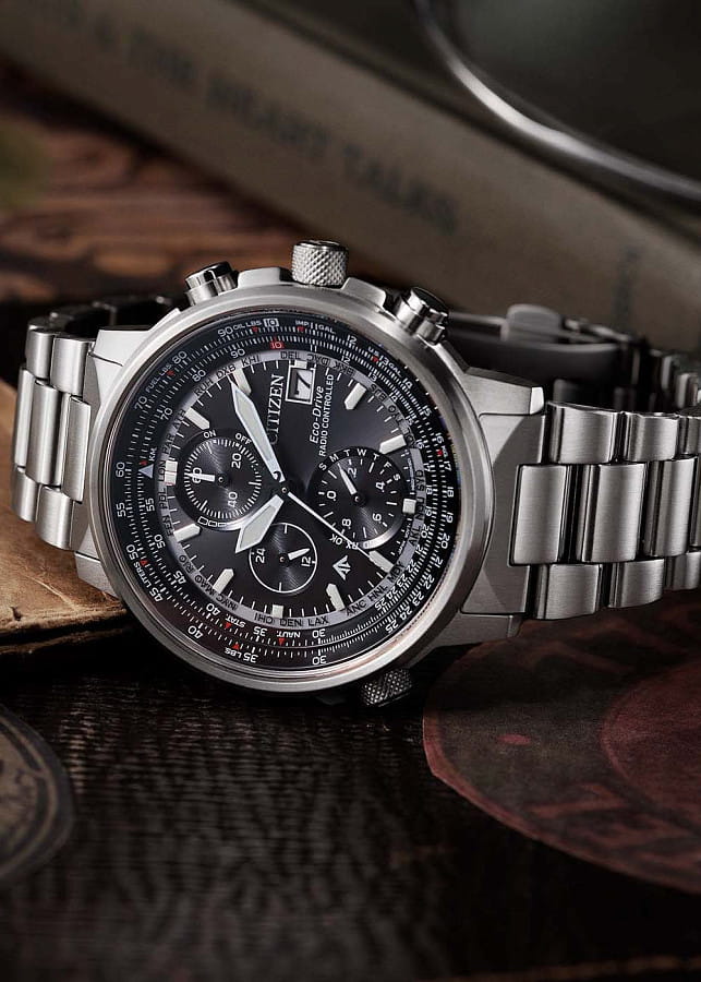 Часы Citizen Promaster AT8300-58E — металл сталь, Япония