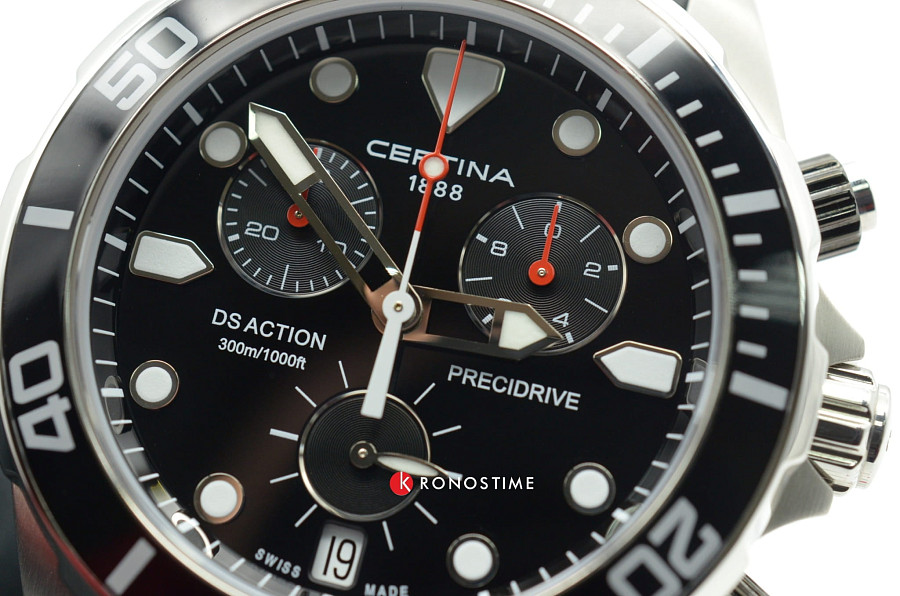 Часы Certina DS Action C032.417.17.051.00 — силикон, мужские