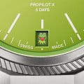 Швейцарские механические часы Oris Propilot X Kermit Edition 01 400 7778 7157-Set, фото 4