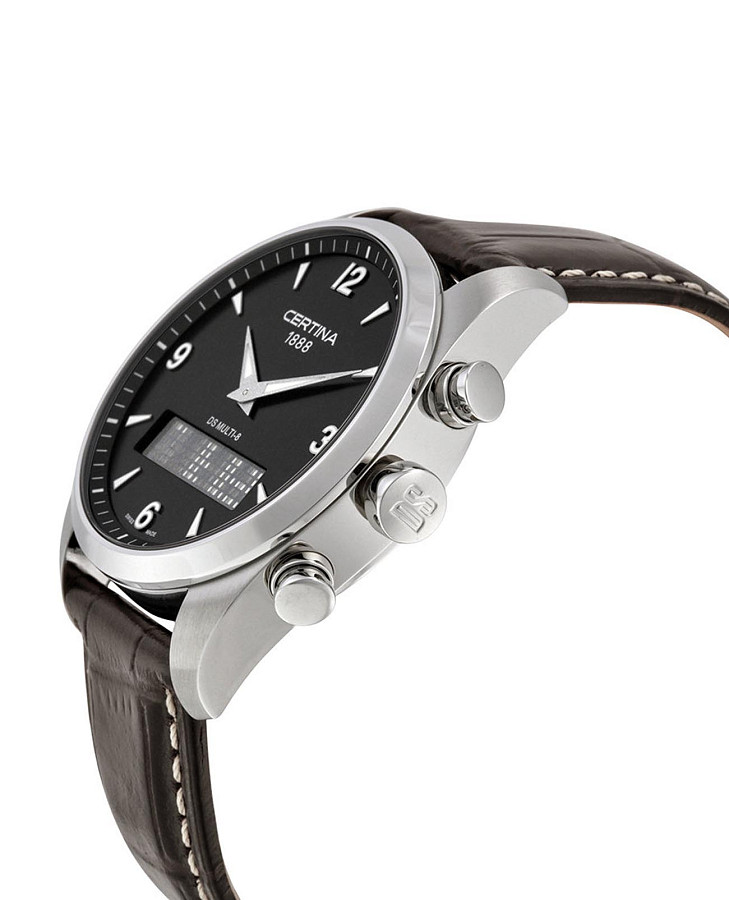 Часы Certina DS Multi-8 C020.419.16.057.00 — кварцевые, сталь металл