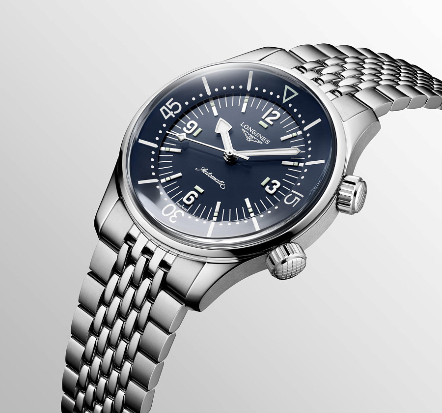 Часы Longines Legend Diver L3.764.4.90.6 — артикул L37644906