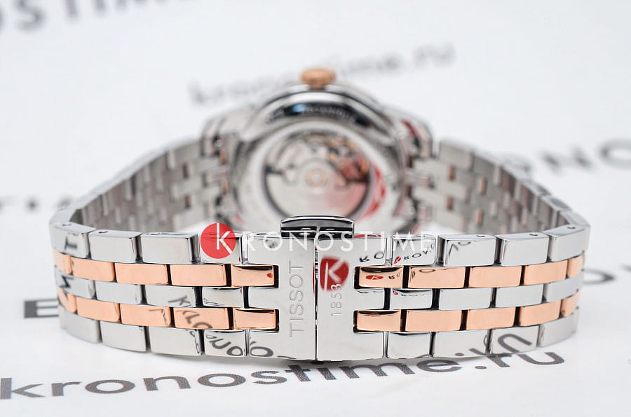 Часы Tissot T-Classic Le Locle T006.207.22.096.00 — нержавеющая сталь с pvd-покрытием, женские