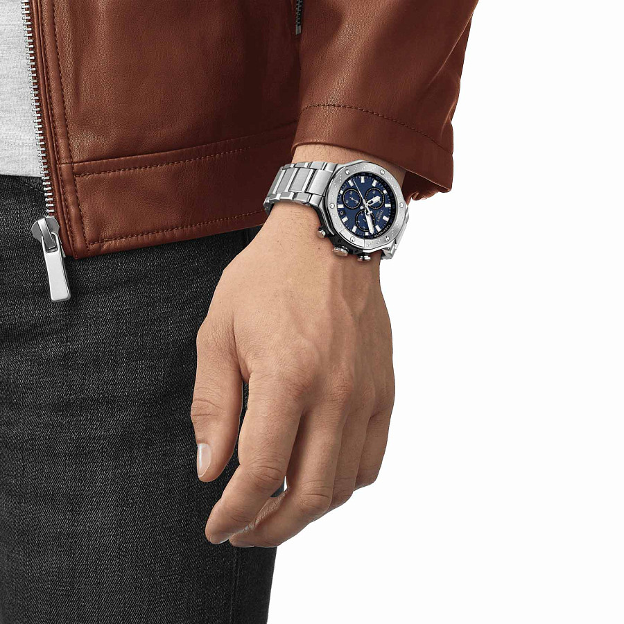 Часы Tissot T-Race Chronograph 2022 T141.417.11.041.00 — кварцевые, металл сталь