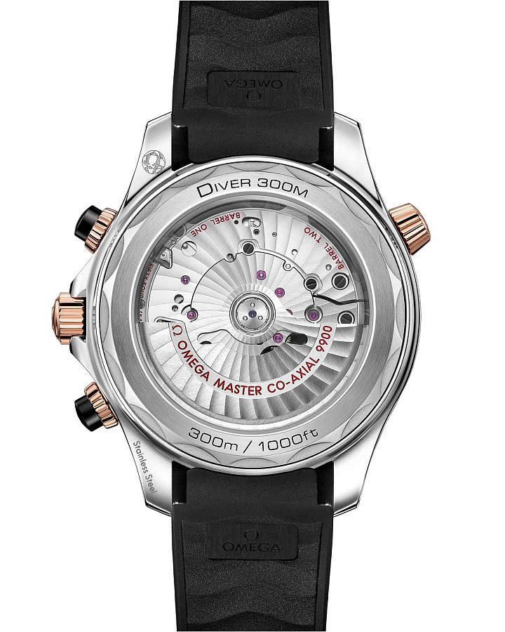 Часы Omega Seamaster Diver 300M 210.22.44.51.01.001 — механические, металл золото сталь