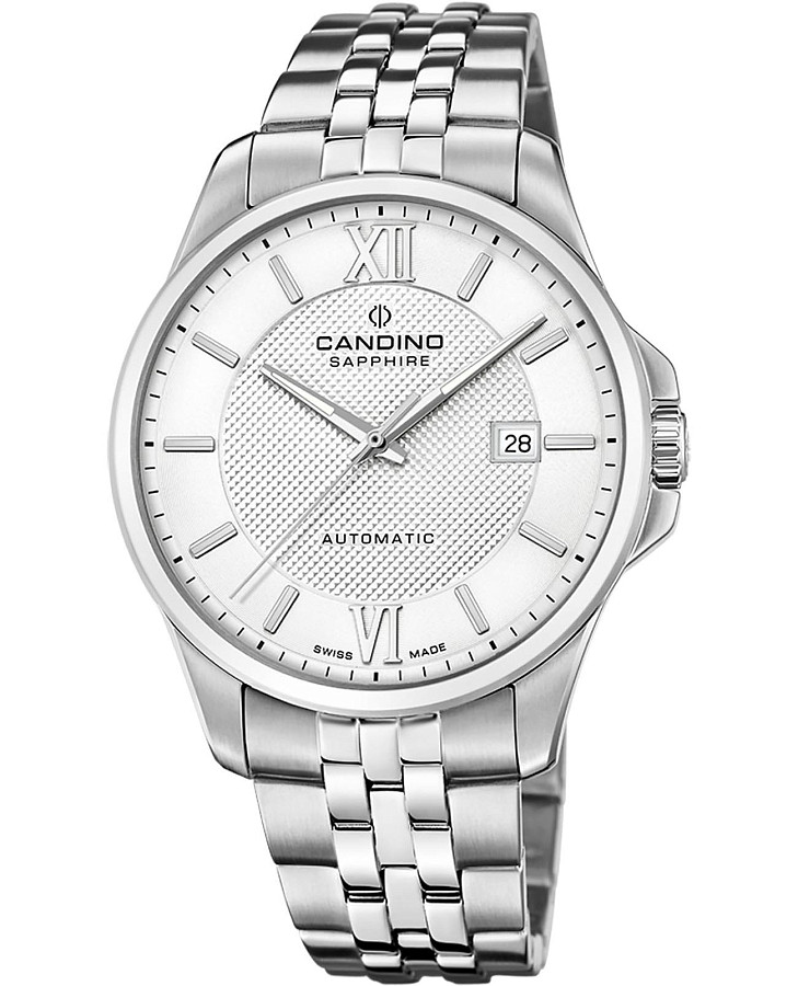 Часы Candino Automatic Gents C4768/1 — мужские, серебристый