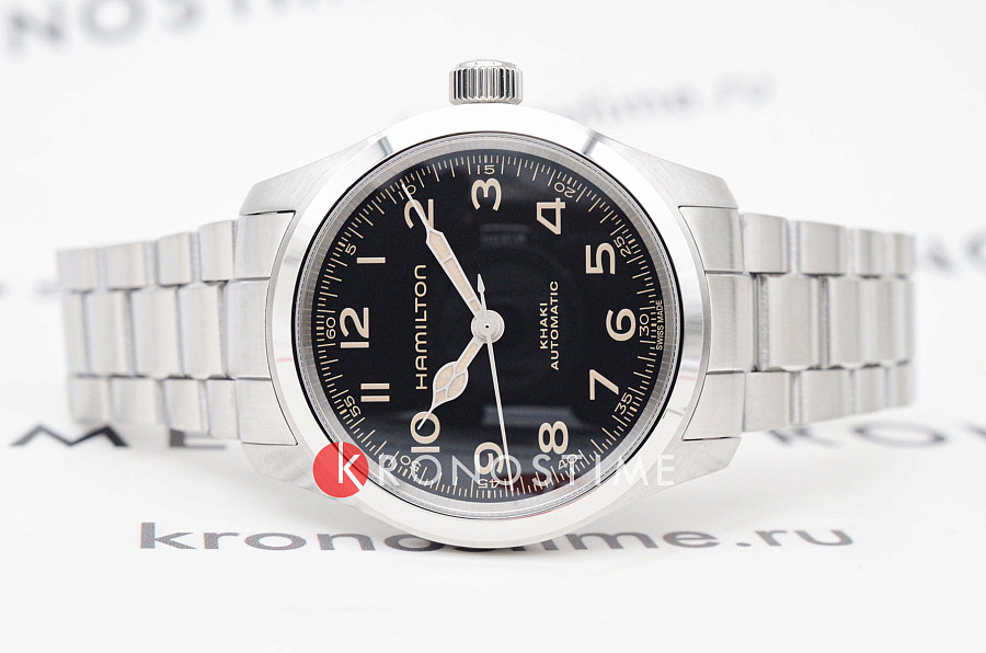 Часы Hamilton Khaki Field Murph H70405130 — механические, сталь