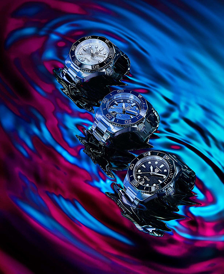 Часы TAG Heuer Aquaracer Professional 300 WBP231C.BA0626 — белый, сталь металл