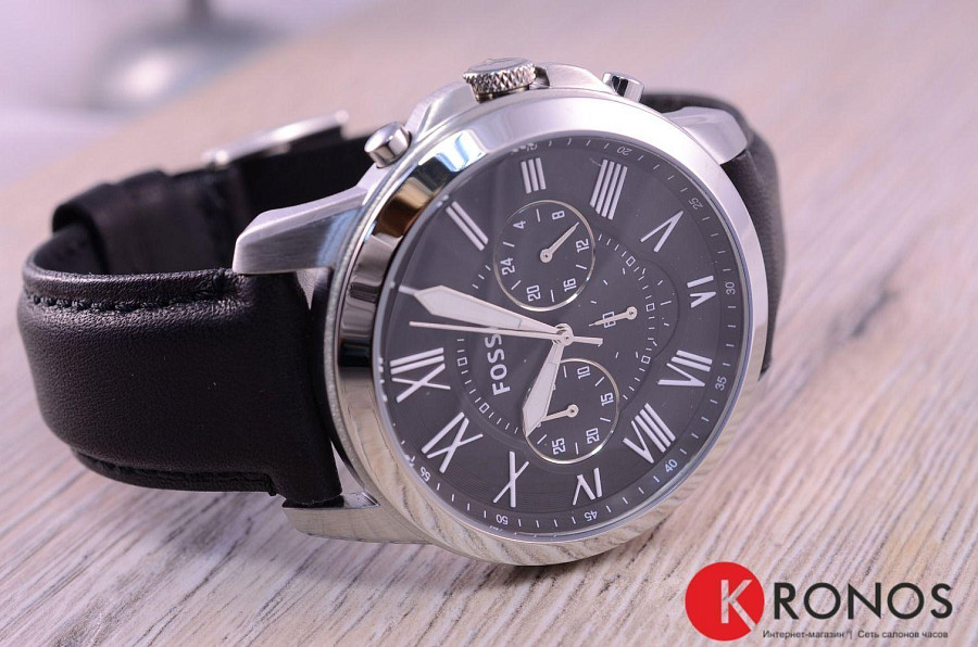 Часы Fossil Georgia FS4812 — кварцевые, металл