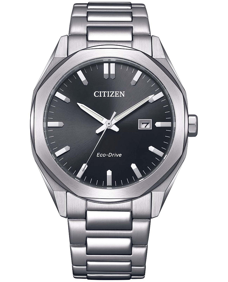 Часы Citizen Eco-Drive BM7600-81E — мужские, черный