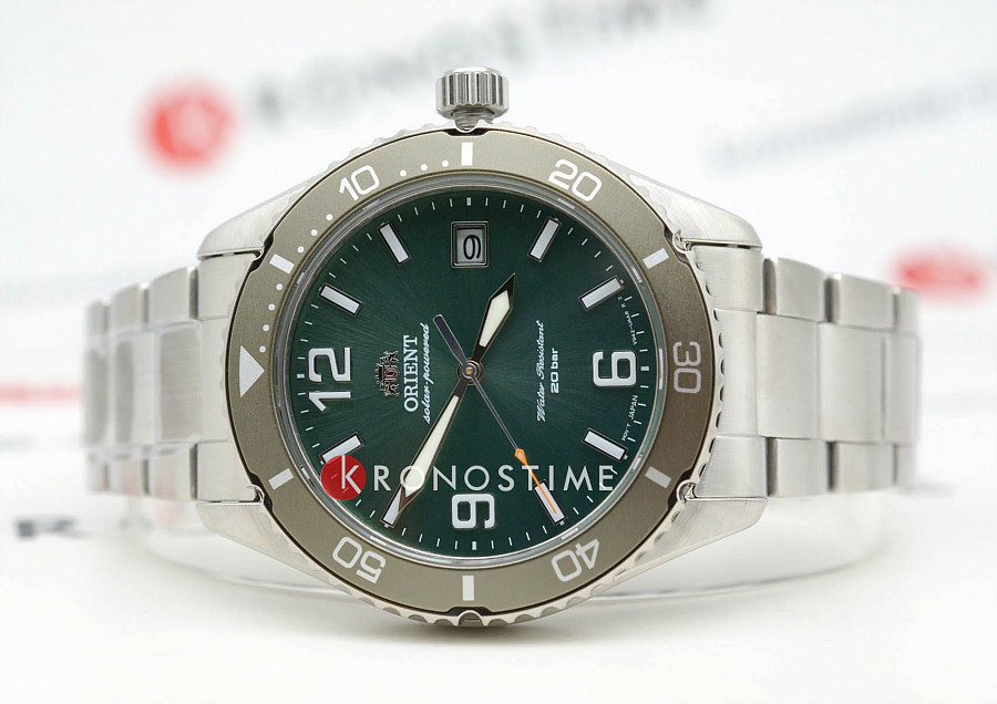 Часы Orient Mako Kamasu RA-WJ0001E (RN-WJ0001E) — кварцевые, алюминий сталь металл