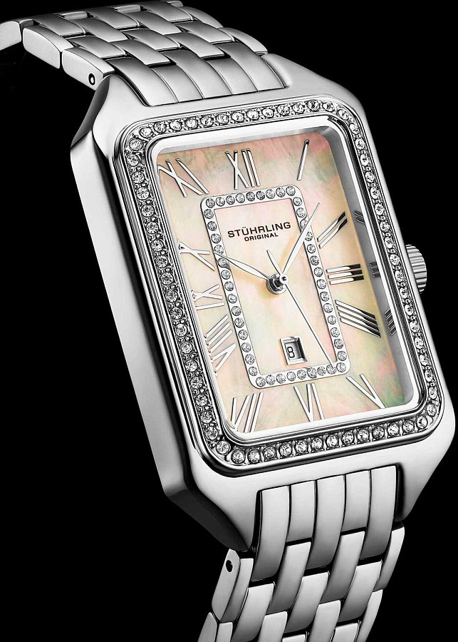 Часы Stuhrling Lustra 4061.1 — сталь металл, США