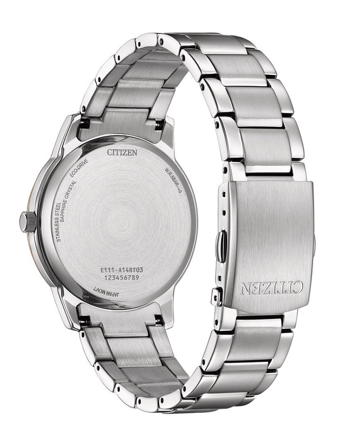 Часы Citizen Eco-Drive BM6979-91A — кварцевые, металл сталь