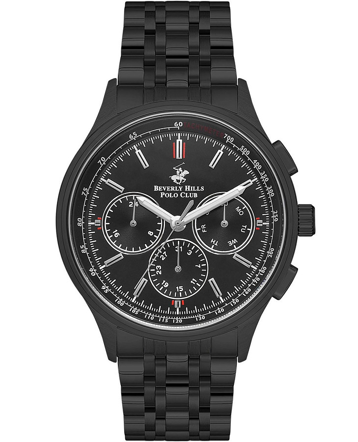 Часы Beverly Hills Polo Club BP3556X.650 — мужские, черный