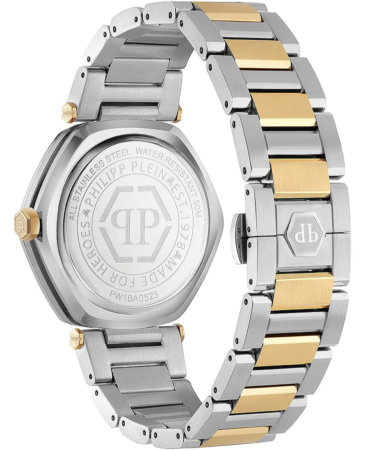 Часы Philipp Plein The Hexagon PW1BA0523 — кварцевые, сталь металл