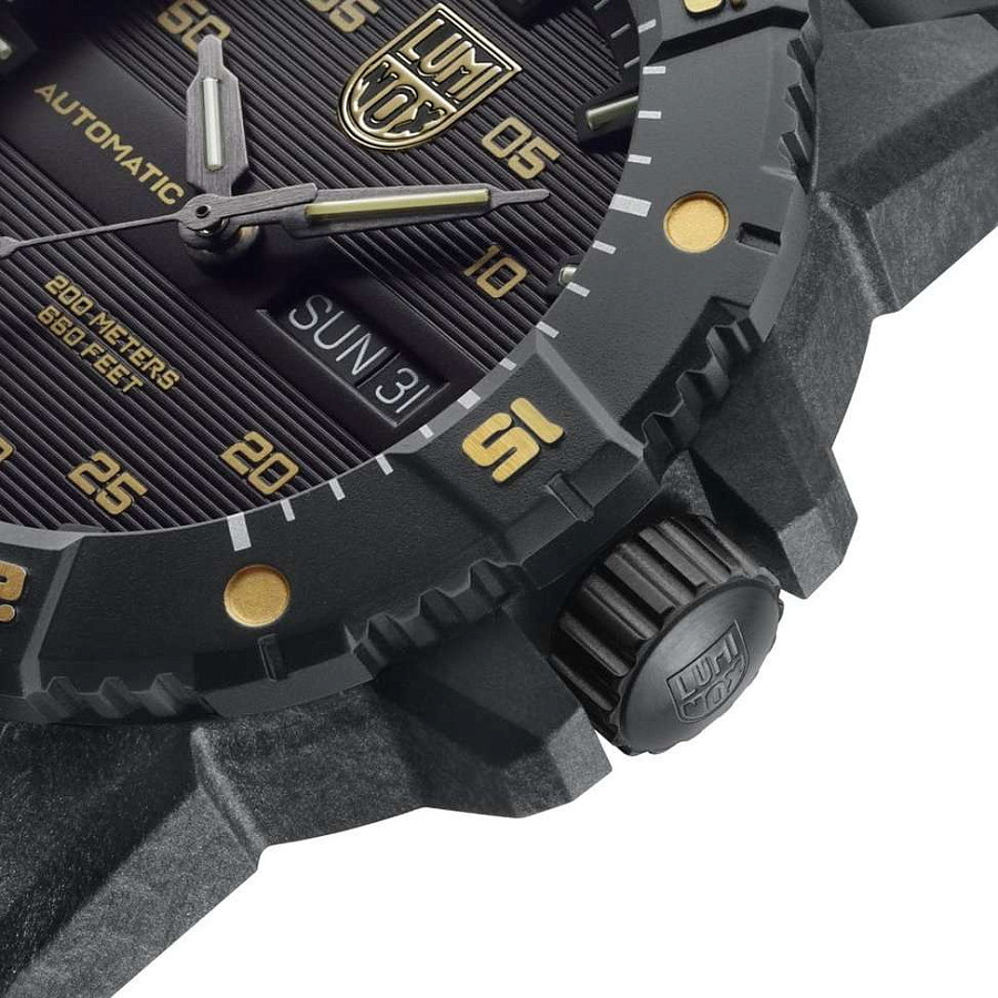 Часы Luminox Master Carbon SEAL Automatic XS.3865.GOLD — каучук, мужские