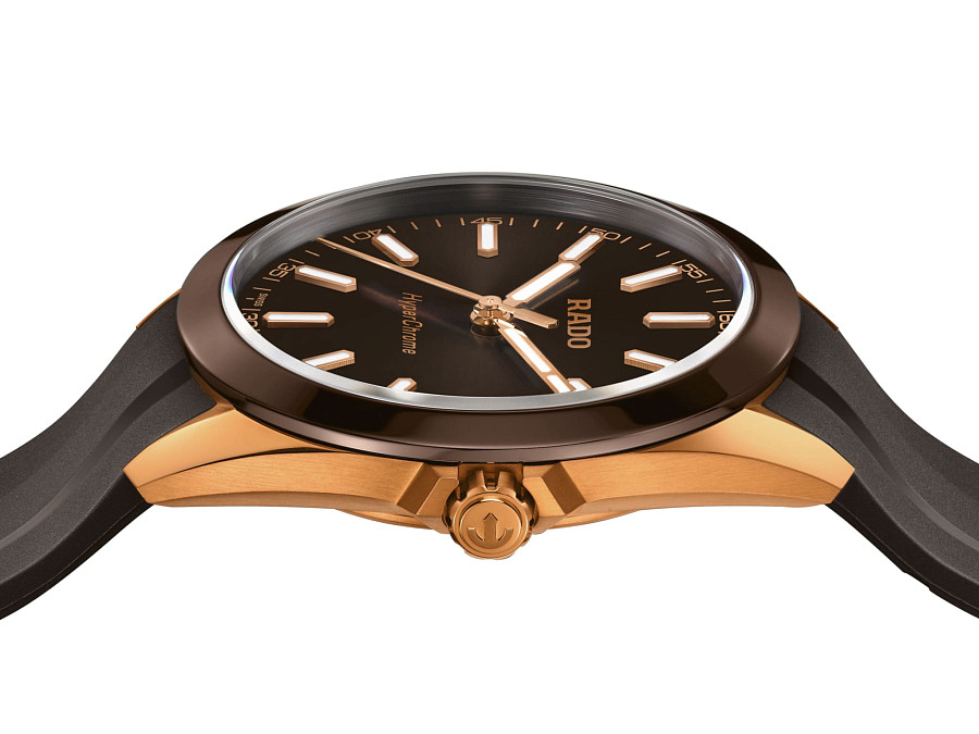 Часы Rado Hyperchrome R32281309 — коричневый, металл сталь