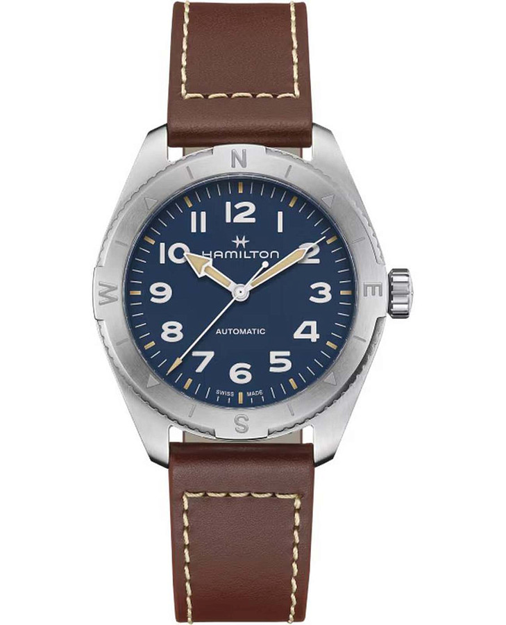 Часы Hamilton Khaki Field Expedition Auto H70315540 — мужские, белый